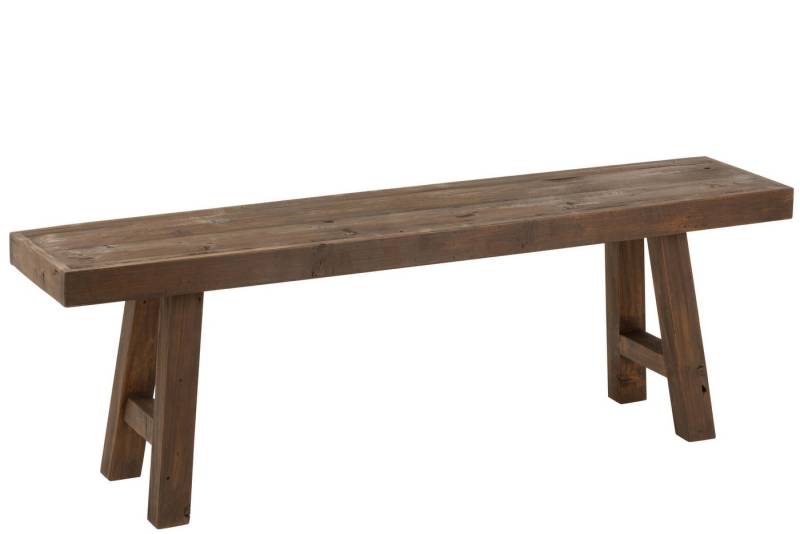 J-line Bank Bank Basic aus Holz in Braun J-line Bank Bank Basic aus Holz in Braun von J-line