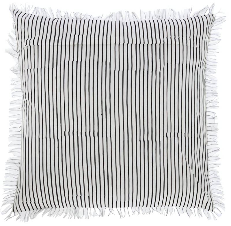 J-line Dekokissen Kissen Indi Textil Schwarz 4 Sortiert J-line Dekokissen Kissen Indi Textil Schwarz 4 Sortiert von J-line