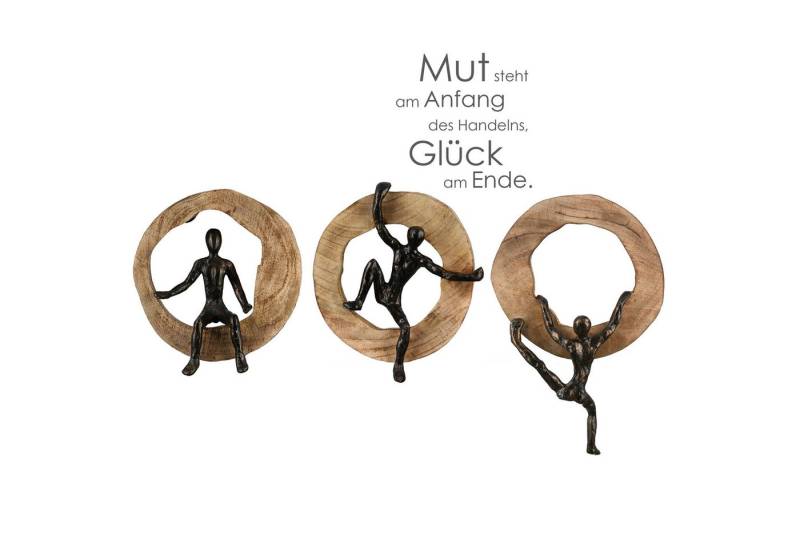 J-line Dekoobjekt 3-teiliges Wanddekoration-Set Kletternde Figuren aus Mangobaum und Alu J-line Dekoobjekt 3-teiliges Wanddekoration-Set Kletternde Figuren aus Mangobaum und Alu von J-line