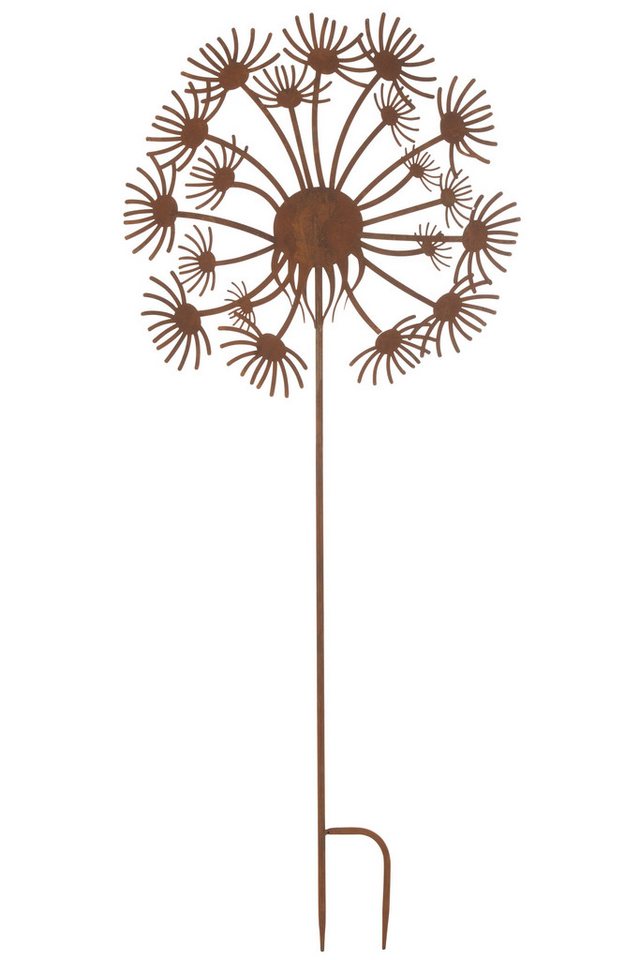 J-line Gartenstecker Dekoration Garten Abstrakt Blumen Metall Rost J-line Gartenstecker Dekoration Garten Abstrakt Blumen Metall Rost von J-line