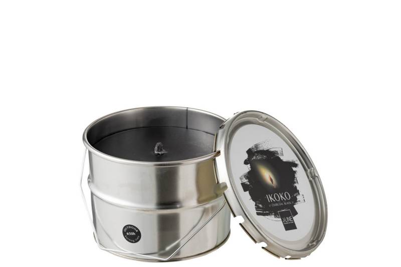 J-line Outdoorkerze Outdoorkerze Farbeimer Ikoko Metall / Wachs Schwarz Small 50s J-line Outdoorkerze Outdoorkerze Farbeimer Ikoko Metall / Wachs Schwarz Small 50s von J-line