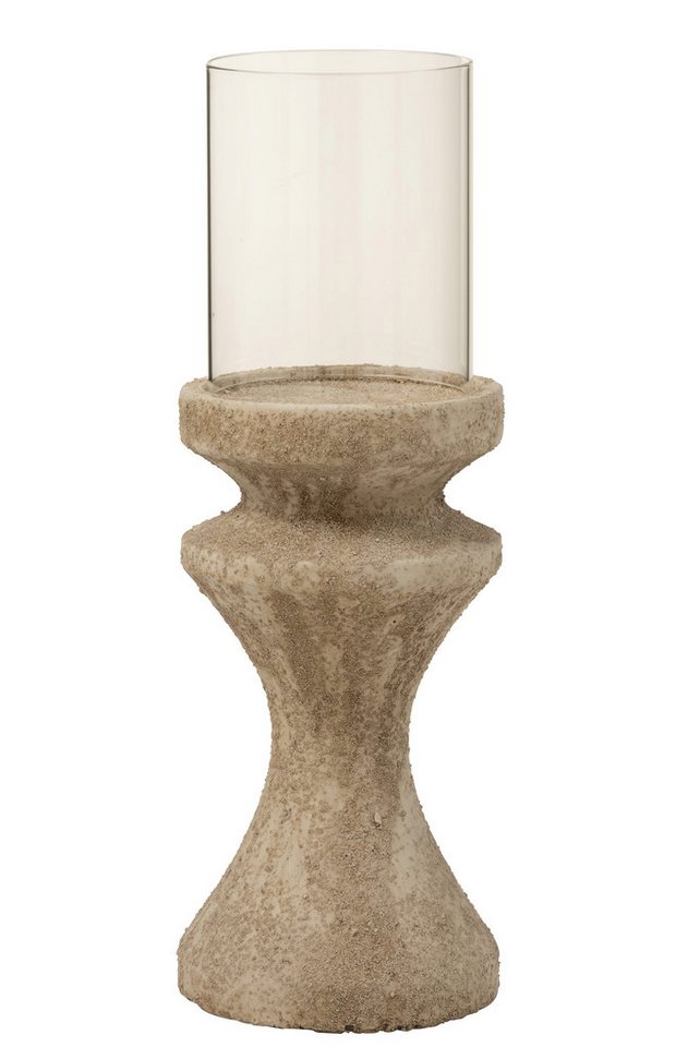 J-line Windlicht Windlicht Auf Fuß Rustikal Zement Beige J-line Windlicht Windlicht Auf Fuß Rustikal Zement Beige von J-line