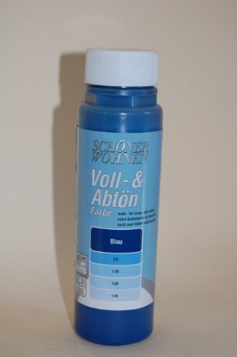 Schöner Wohnen Voll- & Abtönfarbe blau 250ml Schöner Wohnen Voll- & Abtönfarbe blau 250ml von Schöner Wohnen
