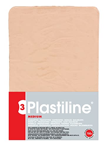 Jacques Herbin 7255T - Plastiline, 750g, Härte medium, ideal zum Modellieren, 100% wiederverwendbar, Neapelrosa Jacques Herbin 7255T - Plastiline, 750g, Härte medium, ideal zum Modellieren, 100% wiederverwendbar, Neapelrosa von PLASTILINE