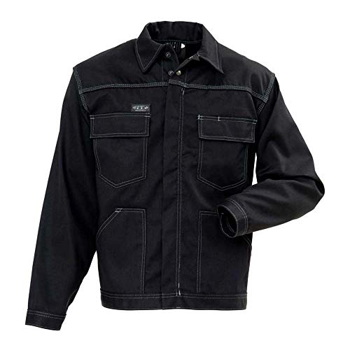 J.A.K. 51021203 Serie 5102 65% Polyester/35% Baumwolle Jacke, Schwarz, L Größe von J.A.K.