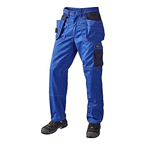 J.A.K. 920418B112 Serie 9204 65% Polyester/35% Baumwolle Bundhose mit Hängetaschen, Königsblau/Marine, 62 L (44/35) Größe von J.A.K.