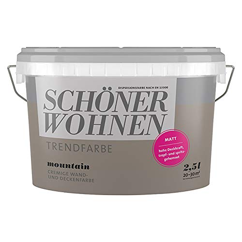 Schöner Wohnen Trendfarbe Mountain Matt 2,5 L von J.D. Flügger