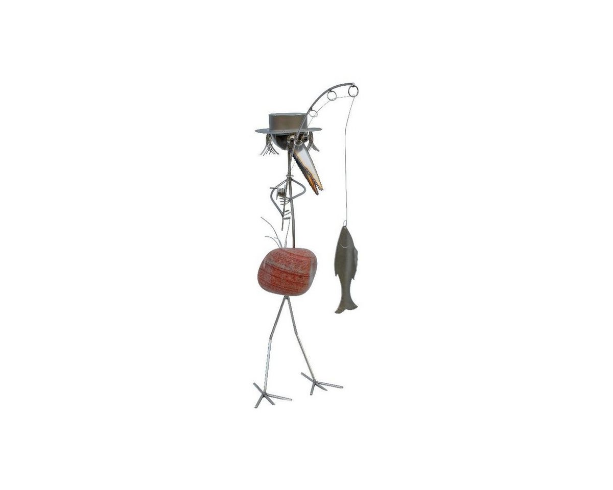 J.Tiedemann Manufaktur & Design Dekofigur SW10094 - Casanova - der Angler 90 cm, Gartenfigur aus... (1tlg), Perfekt für jeden Anlass von J.Tiedemann Manufaktur & Design