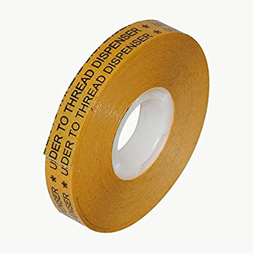 JVCC ATG-7502 ATG Tape: 1/2 in. x 36 yds. (Klarer Klebstoff auf Gold Liner) von J.V. Converting