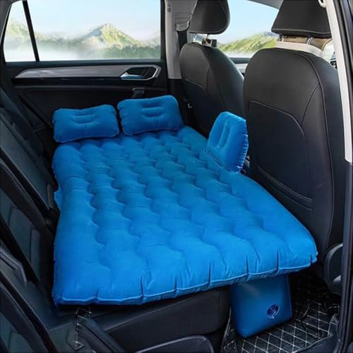 JABBNGD Auto Aufblasbare Matratze, Für Hyundai I10 I20 I30 I40 IX20 IX35 Aufblasbare Matratze Camping Outdoor Traveling Kofferraum Auto Matratze,B von JABBNGD
