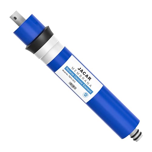 JACAR - Osmosemembran 75 GPD | Umkehrosmose 5 Stufen | Wasserreinigungsfilter Universal | Wasserfilteranlage | Osmosewasser | Anti-Filter | Kunststoff von JACAR