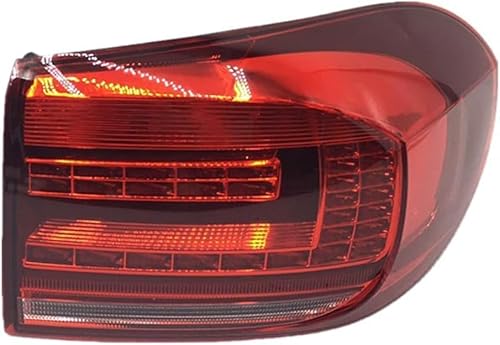 JACCOS Auto Rücklicht Rückleuchten für V-W Tiguan 2013 2014 2015 2016,Multifunktion wasserdichte Links Rechts Heckleuchte Bremslicht Blinker Ersetzen Zubehör,Outer Right von JACCOS