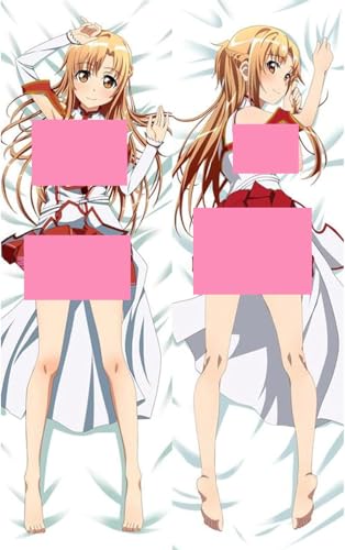 JACCOS Body Kissenbezug Kissenhülle,Anime Pillowcase Doppelseitige Umarmungskissen Bezug,Anime Muster Körper Kissenbezug,2wt(2waytricot)-150x50cm von JACCOS