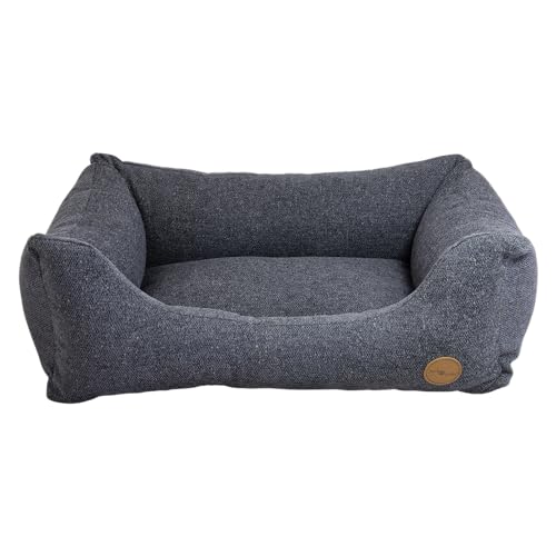 JACK AND VANILLA, Hampton Orthopädisches Sofa, Dunkelgrau, Größe S, 60 x 44 x 23 cm von JACK AND VANILLA