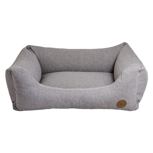 JACK AND VANILLA, Hampton Orthopädisches Sofa, Hellgrau, Größe S, 60 x 44 x 23 cm von JACK AND VANILLA