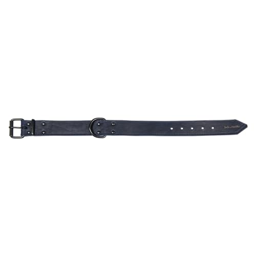 JACK AND VANILLA, Hundehalsband, Black Label-Modell, Blaue Farbe, Größe 30 mm x 45 cm JACK AND VANILLA, Hundehalsband, Black Label-Modell, Blaue Farbe, Größe 30 mm x 45 cm von JACK AND VANILLA