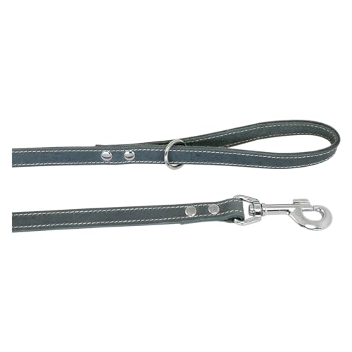JACK AND VANILLA, Hundeleine, Modell aus geöltem Leder, grau, Größe 16 mm x 100 cm JACK AND VANILLA, Hundeleine, Modell aus geöltem Leder, grau, Größe 16 mm x 100 cm von JACK AND VANILLA