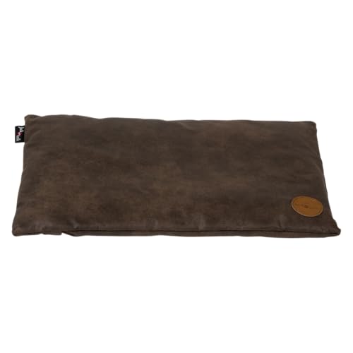 JACK AND VANILLA – Edles Stützkissen für Hunde – Robuster Käfig, Bett, Korb und Bettmatte, Allen Komfort für kleine bis große Hunde – Farbe Bark, S, 58 x 40 cm von JACK AND VANILLA
