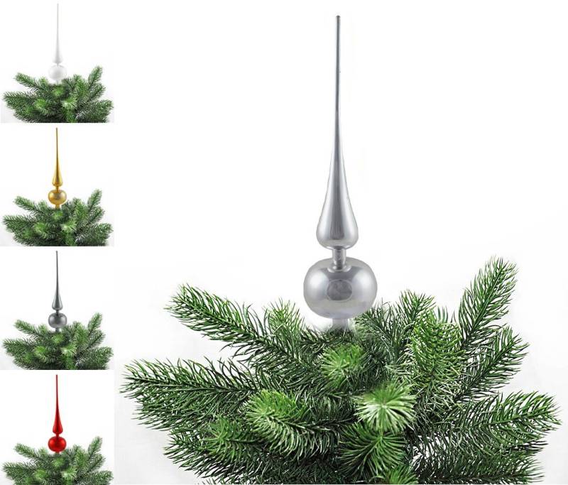 JACK Christbaumspitze JACK Kunststoff Christbaumspitze Spitze Höhe 28cm Ø 6cm Weihnachtsbaum, bruchsicherer Kunststoff in schöner Optik JACK Christbaumspitze JACK Kunststoff Christbaumspitze Spitze Höhe 28cm Ø 6cm Weihnachtsbaum, bruchsicherer Kunststoff in schöner Optik von JACK