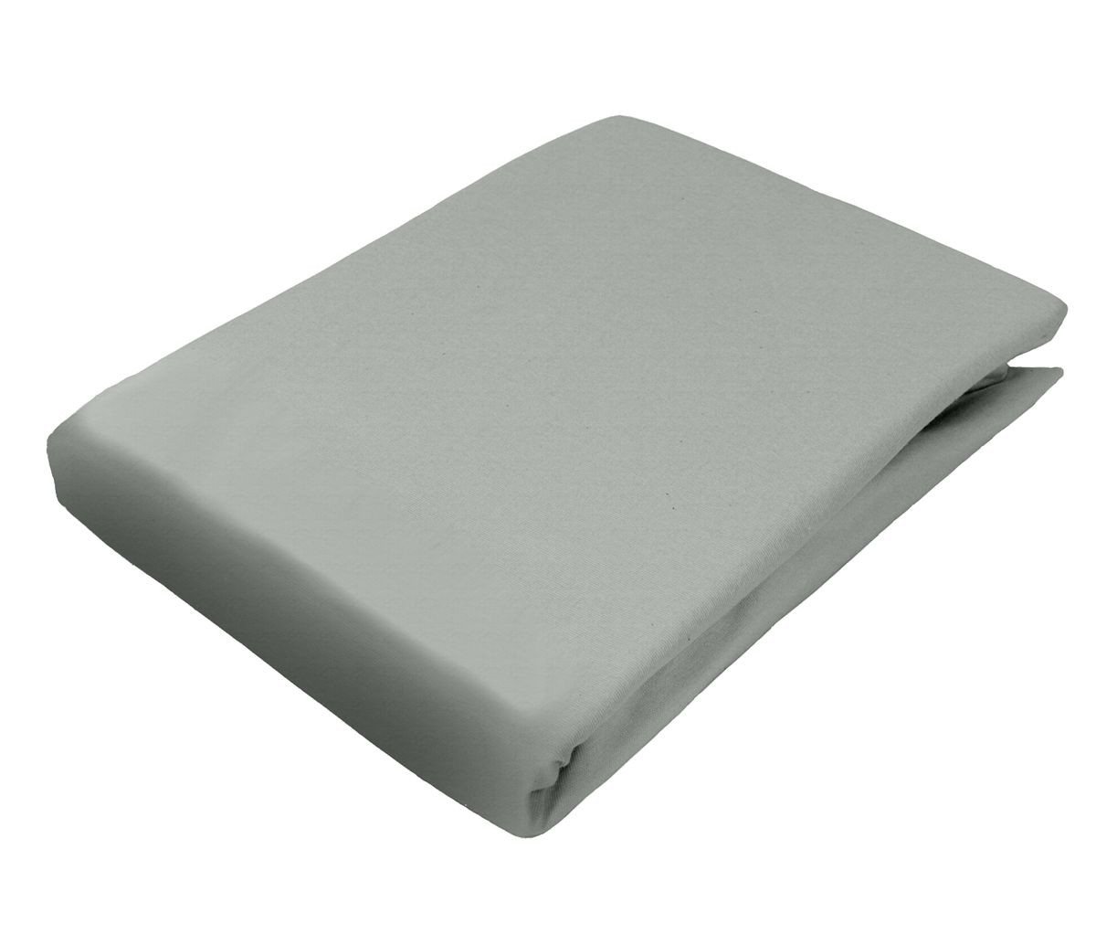 JACK Spannbettlaken JACK hochwertiges Laken Mako Satin Uni Spannbetttuch Gummizug, Mako-Satin, Gummizug: Rundumgummizug, (1 Stück), 90-100 / 140-150 / 180-200 x 200 cm, Grau, Anthrazit, Weiß, Hellblau von JACK