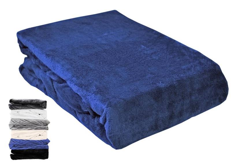 JACK Spannbettlaken Teddy Flausch Cashmere Touch Weiß Grau Anthrazit, Microfaser, Gummizug: Rundumgummizug, (1 Stück), Teddy Plüsch, kuschlig, weiche Oberfläche, superweicher Cashmere-Touch von JACK