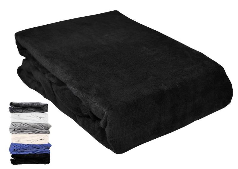 JACK Spannbettlaken Teddy Flausch Cashmere Touch Weiß Grau Anthrazit, Microfaser, Gummizug: Rundumgummizug, (1 Stück), Teddy Plüsch, kuschlig, weiche Oberfläche, superweicher Cashmere-Touch von JACK