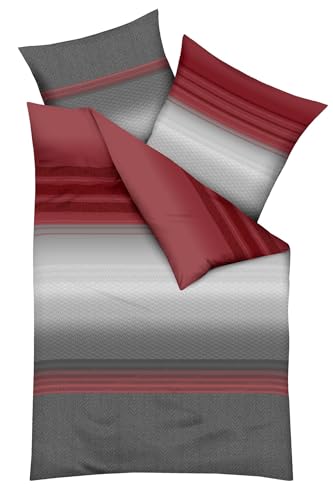 JACK by Kaeppel Fein Biber Bettwäsche 2 TLG. 135x200cm Division Grau Anthrazit Silber Rot JACK by Kaeppel Fein Biber Bettwäsche 2 TLG. 135x200cm Division Grau Anthrazit Silber Rot von JACK