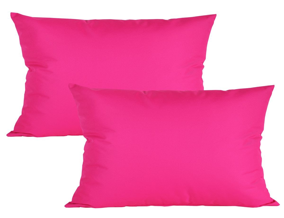 JACK Kissenbezüge 2er Set 40x60cm Outdoor Wasserfest, (2 Stück), 2x Kissenhülle, strapazierfähig, wasserabweisend, Innen & Außen von JACK