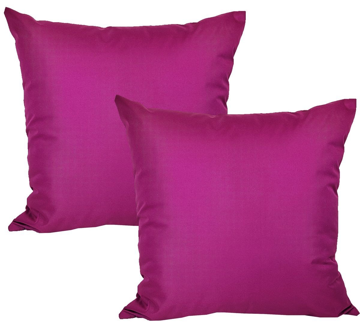 JACK Kissenbezüge 2er Set 50x50cm Outdoor Wasserfest, (2 Stück), 2x Kissenhülle, strapazierfähig, wasserabweisend, Innen & Außen von JACK