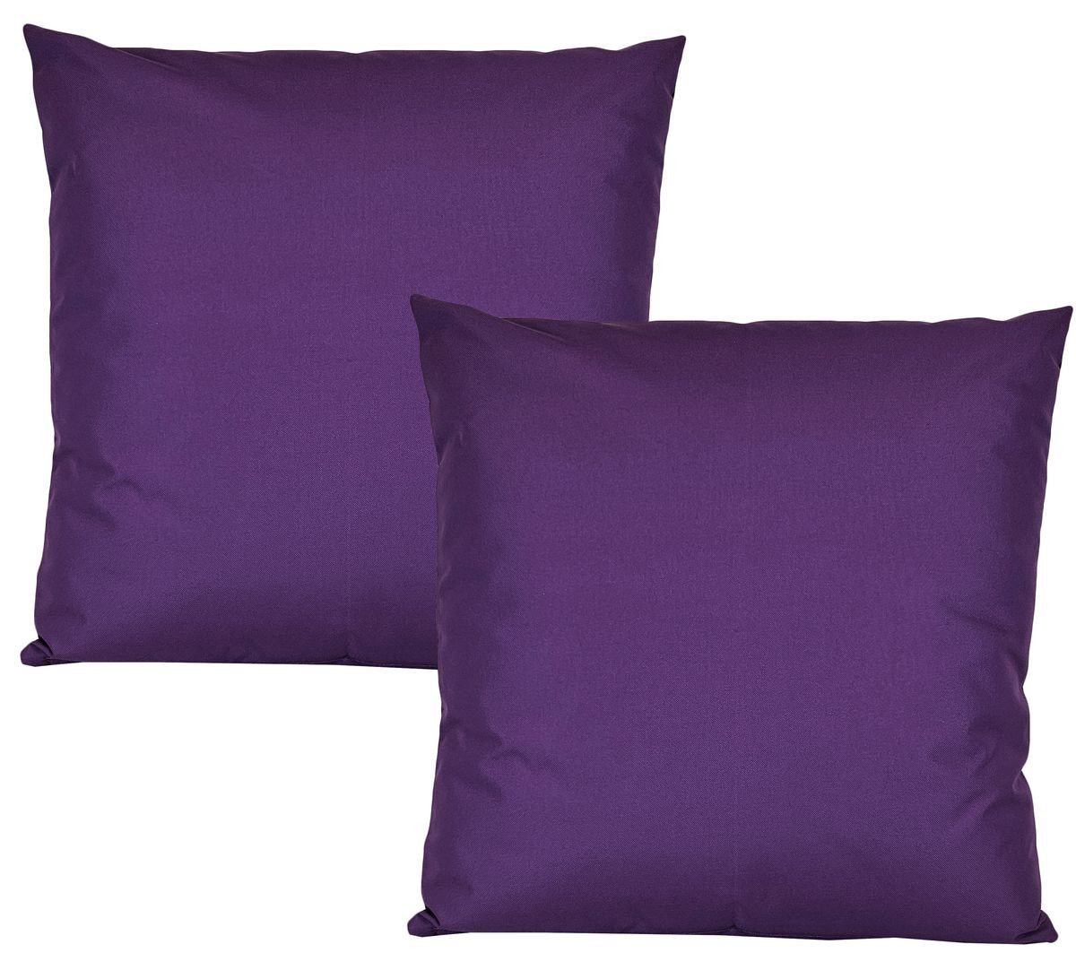 JACK Kissenbezüge 2er Set 50x50cm Outdoor Wasserfest, (2 Stück), 2x Kissenhülle, strapazierfähig, wasserabweisend, Innen & Außen von JACK