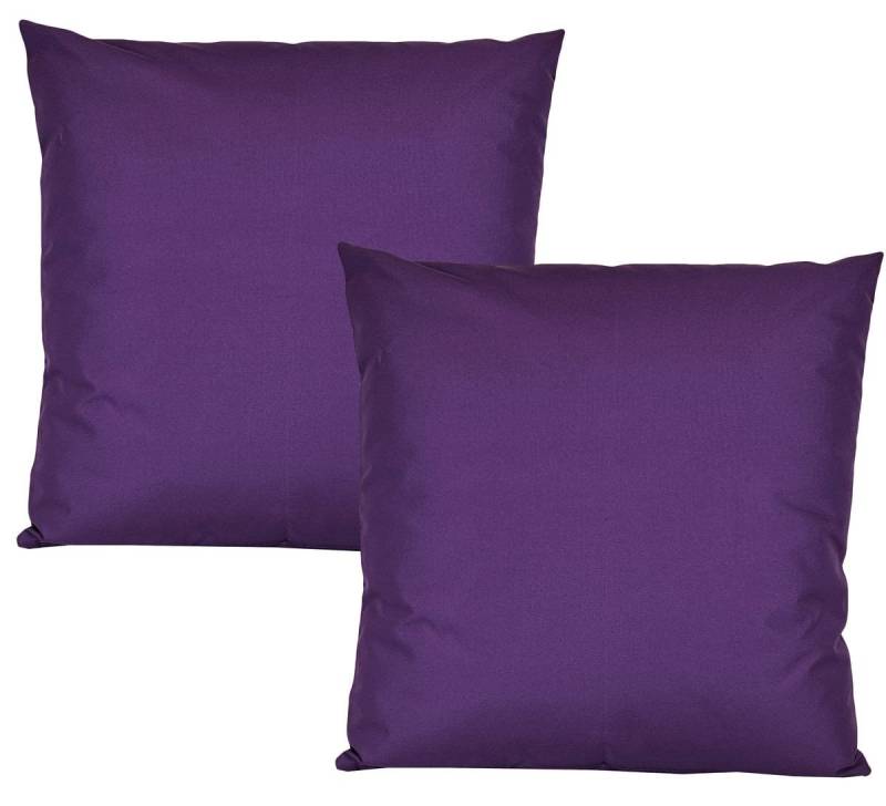JACK Kissenbezüge 2er Set 50x50cm Outdoor Wasserfest, (2 Stück), 2x Kissenhülle, strapazierfähig, wasserabweisend, Innen & Außen von JACK