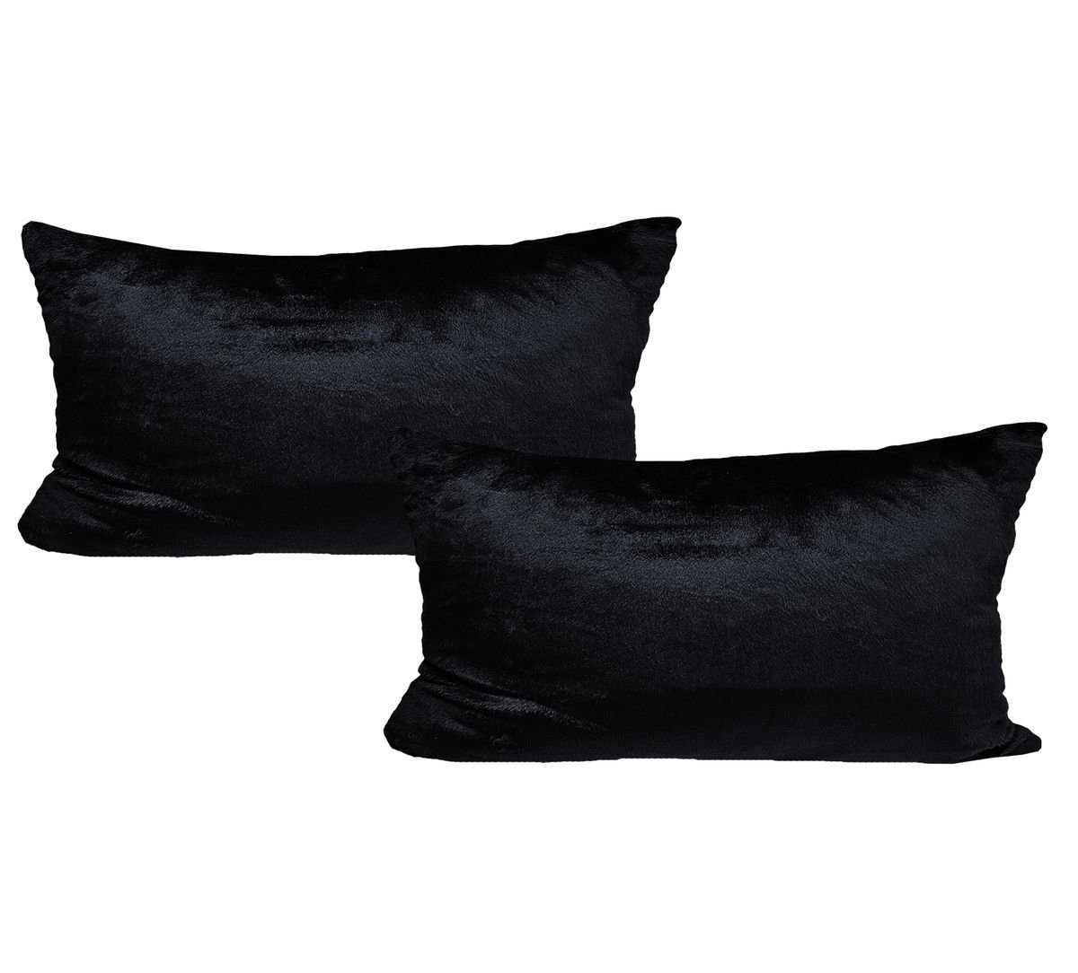 JACK Kissenbezüge 2er Set Kissenhülle Teddy Flausch Plüsch, (2 Stück), super flauschig, Couchkissen von JACK
