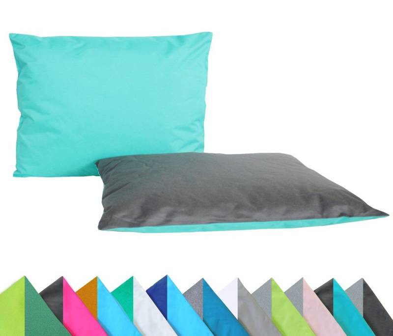 JACK Kissenbezüge JACK 2er Set Wende Outdoor Kissenhülle 2-farbig 30x50cm Wasserfest, (2 Stück), robust und strapazierfähig, Wasserabweisend, für Innen & Außen von JACK