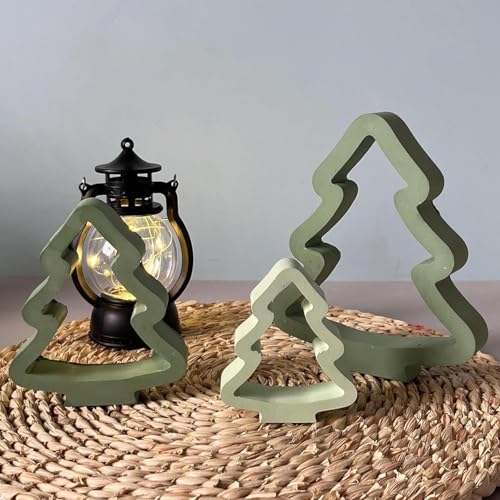 Silikonformen Gießformen Weihnachten, 3 Stück Kerzen Silikonformen Weihnachtsbaum Silikonform Tannenbaum Gips zum Gießen Gießformen Silikon Weihnachten Baum Weihnachten für Kerzen Gips (a) von JACKANNA