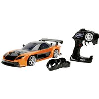 JADA TOYS 253209001 Fast & Furious RC Drift Mazda RX-7 1:10 RC Einsteiger Modellauto Elektro Straße von JADA TOYS