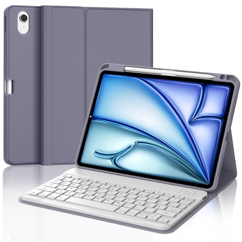 JADEMALL Tastatur iPad AIR 11 m2 - Kabellose Tastatur für iPad AIR 11 m2 2024/Air 11 m3 2025,Schutzhülle mit Pencil Halter, QWERTZ Deutsches JADEMALL Tastatur iPad AIR 11 m2 - Kabellose Tastatur für iPad AIR 11 m2 2024/Air 11 m3 2025,Schutzhülle mit Pencil Halter, QWERTZ Deutsches von JADEMALL