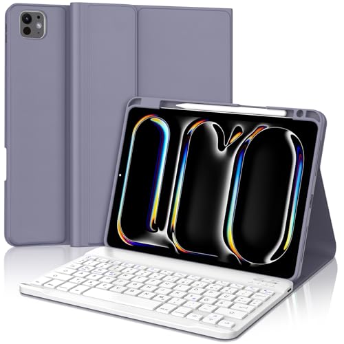 JADEMALL Tastatur iPad Pro 11 M4 - Kabellose Tastatur für iPad Pro 11 5. Gen 2024,Schutzhülle mit Pencil Halter, QWERTZ Deutsches JADEMALL Tastatur iPad Pro 11 M4 - Kabellose Tastatur für iPad Pro 11 5. Gen 2024,Schutzhülle mit Pencil Halter, QWERTZ Deutsches von JADEMALL