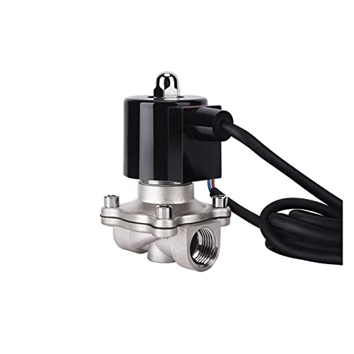 1/2" normalerweise geschlossenes 304 Edelstahl-Brunnenmagnetventil 110V 24V 12V 24V Magnetventil for Unterwasser(BSP_24VDC_VITON-SEAL) von JADERY