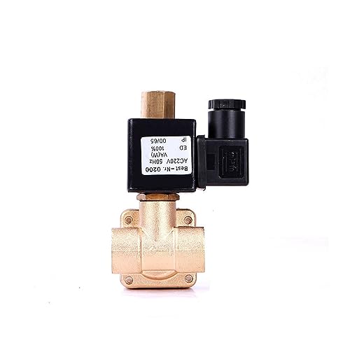 1/2" normalerweise offenes Messing-Hochdruck-0955-Magnetventil 110V 24V 12V 24V(BSP_230VAC_VITON-SEAL) von JADERY