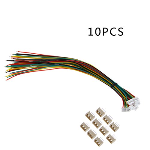 JAGETRADE Mini Micro 1.25mm JST T-1 4-Pin Connector with Wire x 10 Sets von JAGETRADE