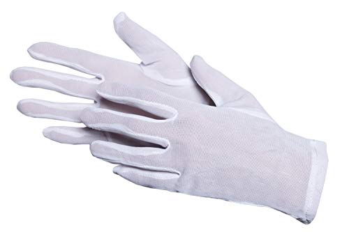 Jah 1084 Nylonhandschuh 12 Paar oekotex leicht weiß Größe 15 von Jah