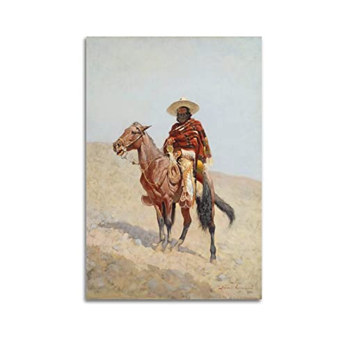 JAHER Frederic Remington Art Poster, Wandkunst, dekorativ, modern, 60 x 90 cm von JAHER