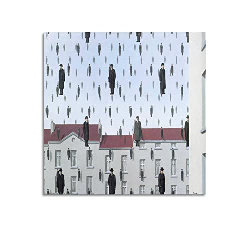 JAHER Golconda von Rene Magritte Art Poster Wandkunst Dekorativ Modern Home Bild Kunstwerke 70 x 70 cm JAHER Golconda von Rene Magritte Art Poster Wandkunst Dekorativ Modern Home Bild Kunstwerke 70 x 70 cm von JAHER