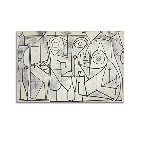 JAHER Pablo Picasso Gemälde – (Die Küche) Poster Geschenke Leinwand Gemälde Wandkunst Dekorative Bild Drucke Moderne Dekoration 60 x 90 cm von JAHER