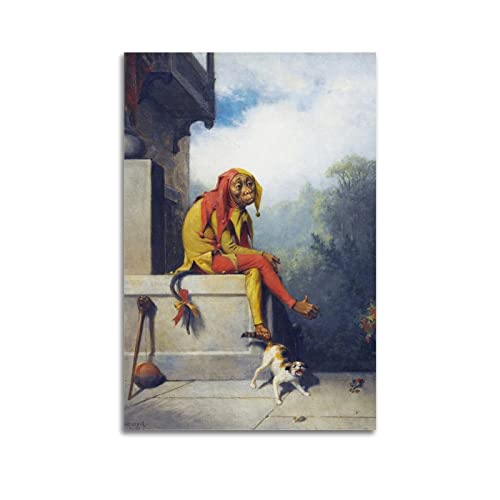 JAHER William Holbrook Bartgemälde – (For What Was I Created) Poster Leinwand Wandkunst Drucke Geschenke Foto Bild Gemälde Raumdekoration Heimdekoration 20 x 30 cm von JAHER