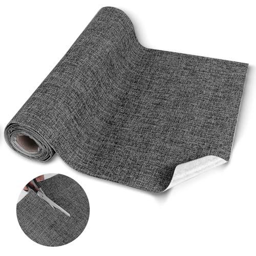 Flicken Selbstklebend Stoff 20cmx2m Leinen Reparatur Patches Autositz Reparaturset Stoff Rollverpackung Ideal für Sofas, Autositze, Möbel, Vorhänge von JAHOMFAI
