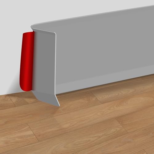 PVC Weichsockelleiste Selbstklebende Sockelleiste, Knickleiste, Flexible skirting Board Trim von JAHOMFAI