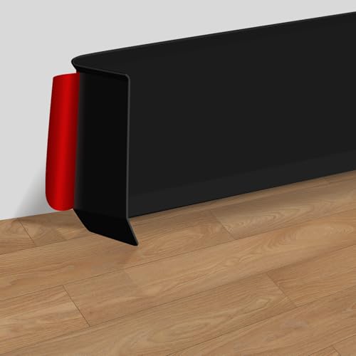 PVC Weichsockelleiste Selbstklebende Sockelleiste, Knickleiste, Flexible skirting Board Trim von JAHOMFAI