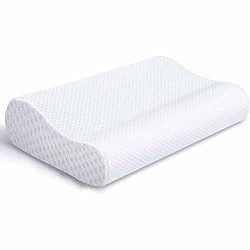 JAHQ Kissen, Memory Foam Kopfkissen, Orthopädisches HWS Nackenstützkissen, Orthopädisches HWS Nackenstützkissen, Schlafkissen für Seitenschläfer Rückenschläfer und Bauchschläfer von JAHQLIGHT
