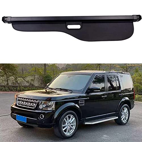 JAHURO Car Rear Trunk Parcel Shelf,for Land Rover Discovery 4 LR4 2010-2016, Einziehbare Heckkofferraum Dekoration Zubehör von JAHURO
